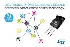 Fast-Recovery Super-Junction MOSFETs from STMicroelectronics